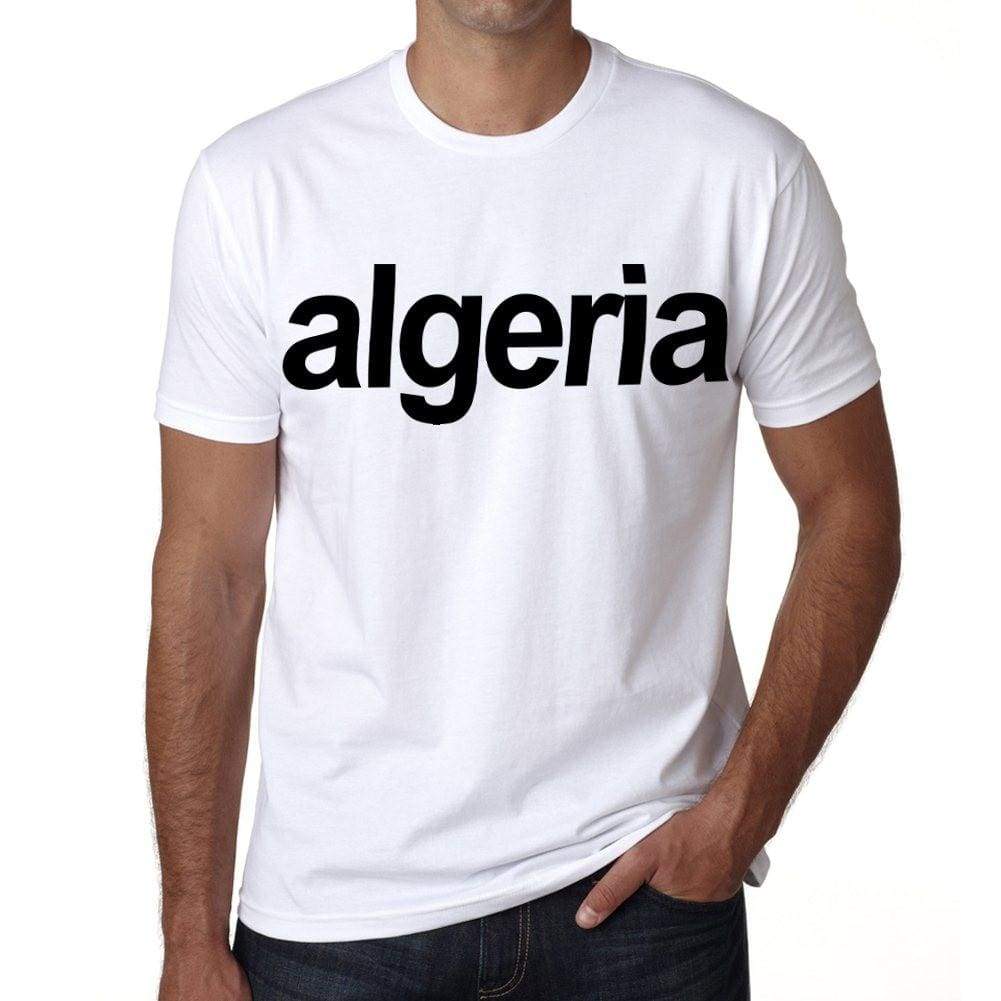 Algeria Mens Short Sleeve Round Neck T-Shirt 00067