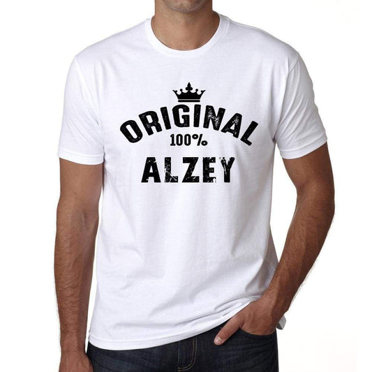 Alzey Mens Short Sleeve Round Neck T-Shirt - Casual
