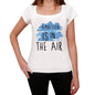 Ambition In The Air White Womens Short Sleeve Round Neck T-Shirt Gift T-Shirt 00302 - White / Xs - Casual