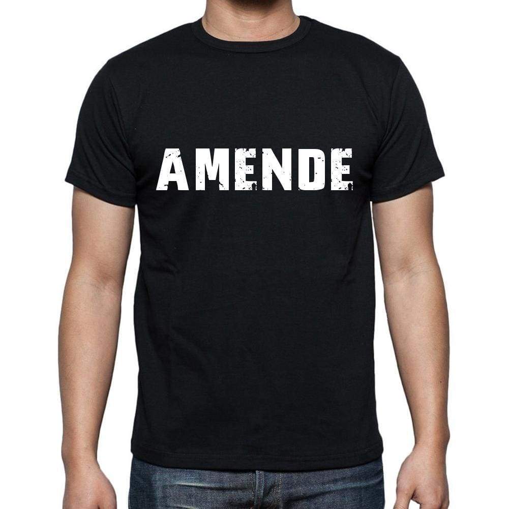 Amende Mens Short Sleeve Round Neck T-Shirt 00004 - Casual