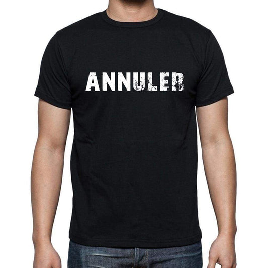 Annuler French Dictionary Mens Short Sleeve Round Neck T-Shirt 00009 - Casual