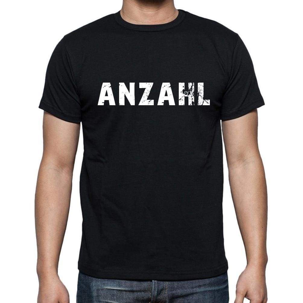 Anzahl Mens Short Sleeve Round Neck T-Shirt - Casual