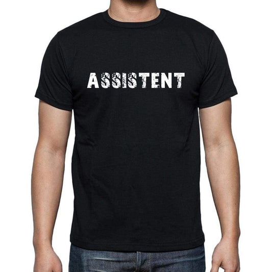 Assistent Mens Short Sleeve Round Neck T-Shirt - Casual