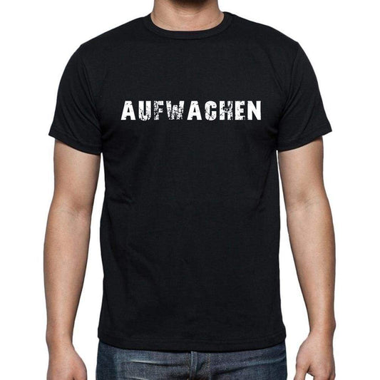 Aufwachen Mens Short Sleeve Round Neck T-Shirt - Casual