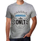 Auroral Vibes Only Grey Mens Short Sleeve Round Neck T-Shirt Gift T-Shirt 00300 - Grey / S - Casual