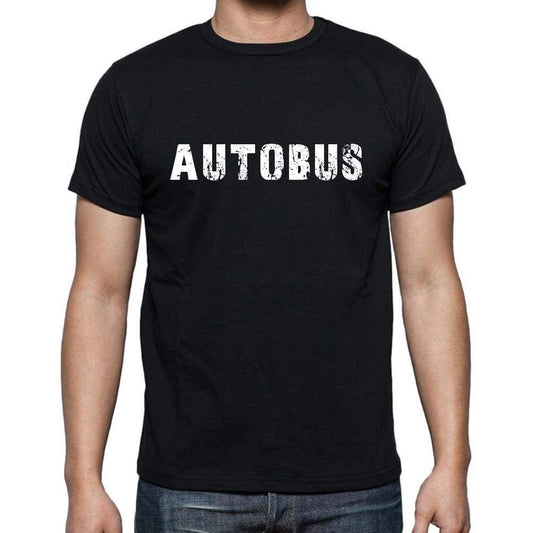 Autobus French Dictionary Mens Short Sleeve Round Neck T-Shirt 00009 - Casual