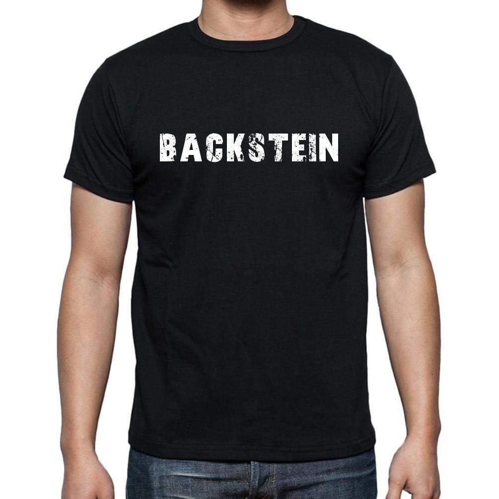 Backstein Mens Short Sleeve Round Neck T-Shirt - Casual