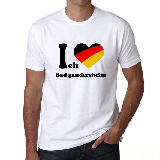Bad Gandersheim Mens Short Sleeve Round Neck T-Shirt 00005 - Casual