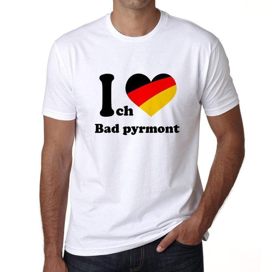 Bad Pyrmont Mens Short Sleeve Round Neck T-Shirt 00005 - Casual