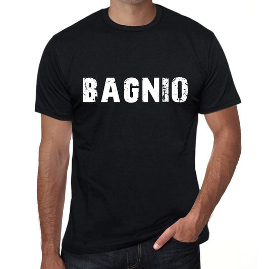 Bagnio Mens Vintage T Shirt Black Birthday Gift 00554 - Black / Xs - Casual