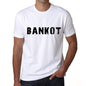 Bankot Mens T Shirt White Birthday Gift 00552 - White / Xs - Casual