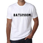 Bathroom Mens T Shirt White Birthday Gift 00552 - White / Xs - Casual