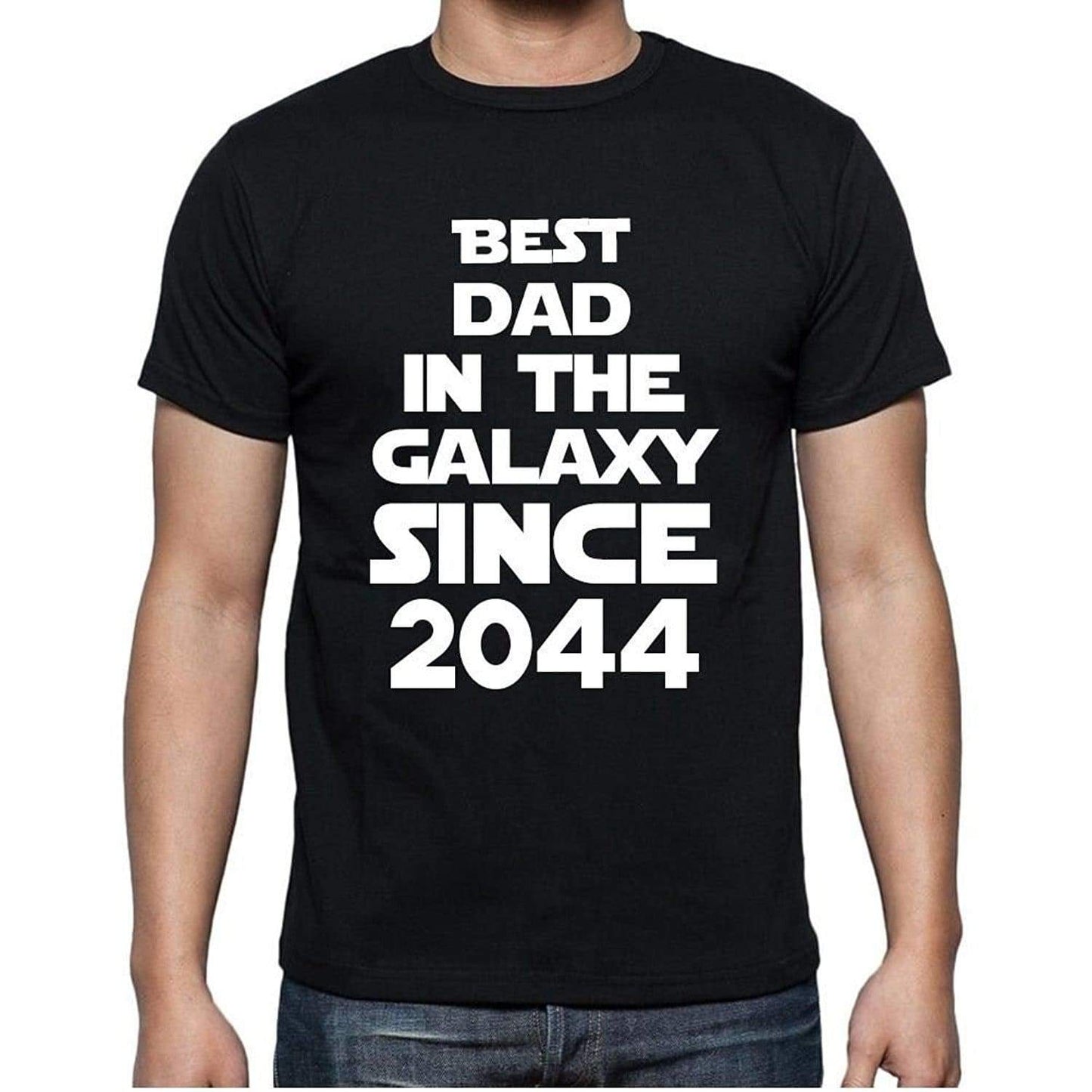 Best Dad 2044 Best Dad Mens T Shirt Black Birthday Gift 00112 - Black / Xs - Casual