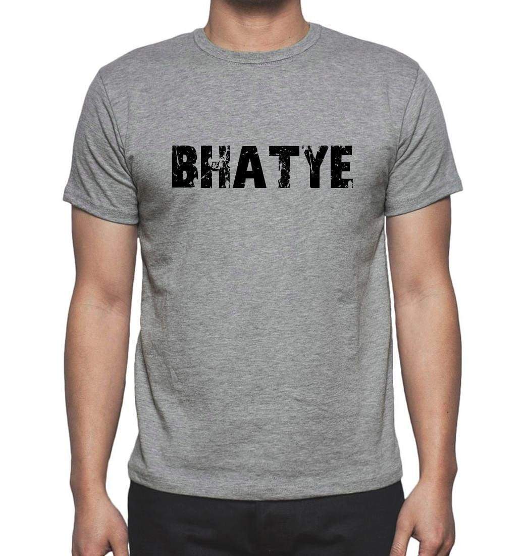 Bhatye Grey Mens Short Sleeve Round Neck T-Shirt 00018 - Grey / S - Casual