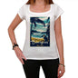 Binigaus Pura Vida Beach Name White Womens Short Sleeve Round Neck T-Shirt 00297 - White / Xs - Casual