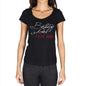 Birthday Girl 1955 Black Womens Short Sleeve Round Neck T-Shirt 00099 - Black / Xs - Casual