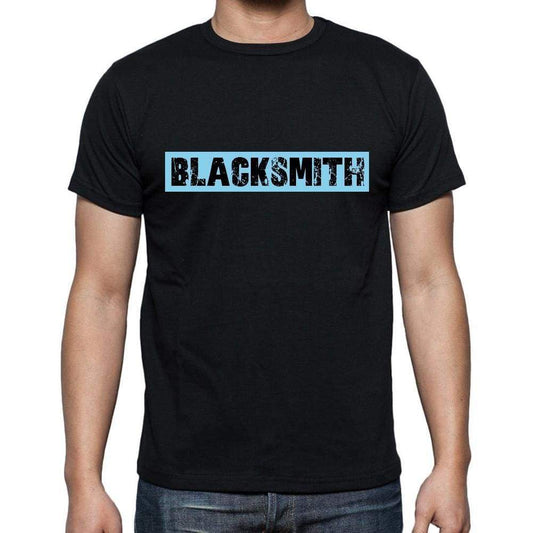Blacksmith T Shirt Mens T-Shirt Occupation S Size Black Cotton - T-Shirt