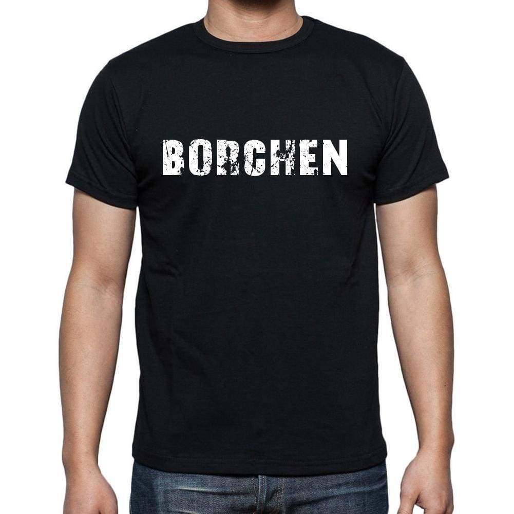 Borchen Mens Short Sleeve Round Neck T-Shirt 00003 - Casual
