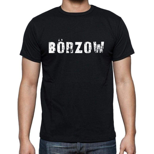 B¶rzow Mens Short Sleeve Round Neck T-Shirt 00003 - Casual