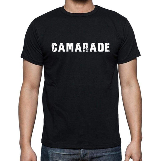 Camarade French Dictionary Mens Short Sleeve Round Neck T-Shirt 00009 - Casual