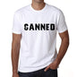 Canned Mens T Shirt White Birthday Gift 00552 - White / Xs - Casual