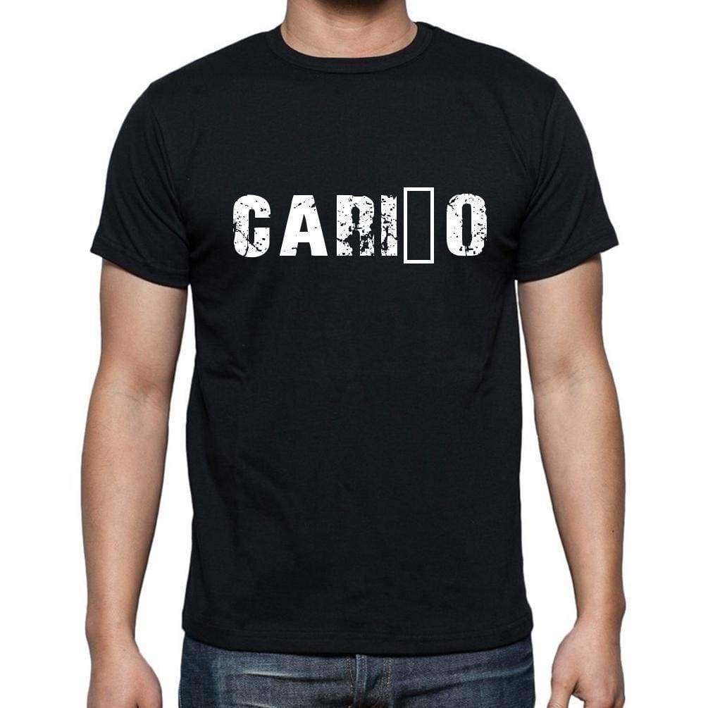 Cari±O Mens Short Sleeve Round Neck T-Shirt - Casual