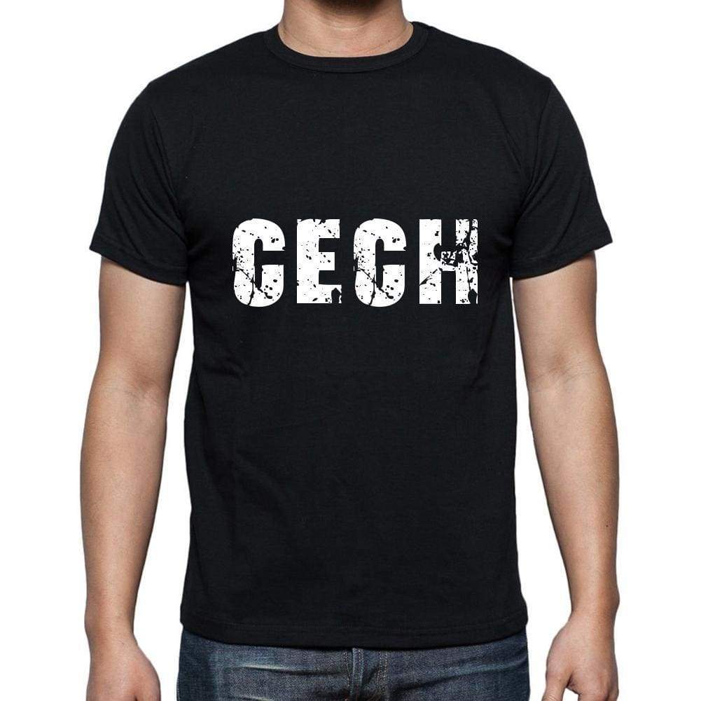 Cech T-Shirt T Shirt Mens Black Gift 00114 - T-Shirt