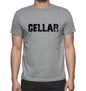Cellar Grey Mens Short Sleeve Round Neck T-Shirt 00018 - Grey / S - Casual