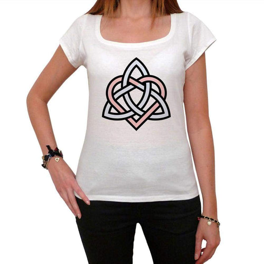 Celtic Triquetra Heart Knot T-Shirt For Women T Shirt Gift - T-Shirt