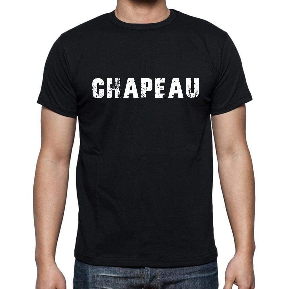 Chapeau French Dictionary Mens Short Sleeve Round Neck T-Shirt 00009 - Casual