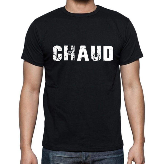 Chaud French Dictionary Mens Short Sleeve Round Neck T-Shirt 00009 - Casual