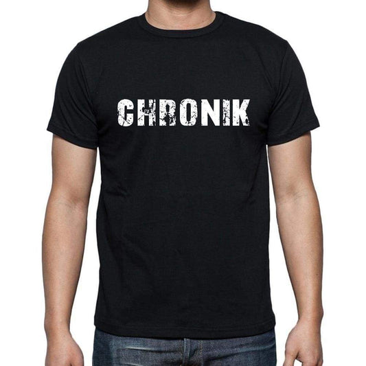 Chronik Mens Short Sleeve Round Neck T-Shirt - Casual