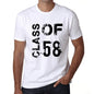 Class of 58 <span>Men's</span> T-shirt White Birthday Gift 00437 - ULTRABASIC
