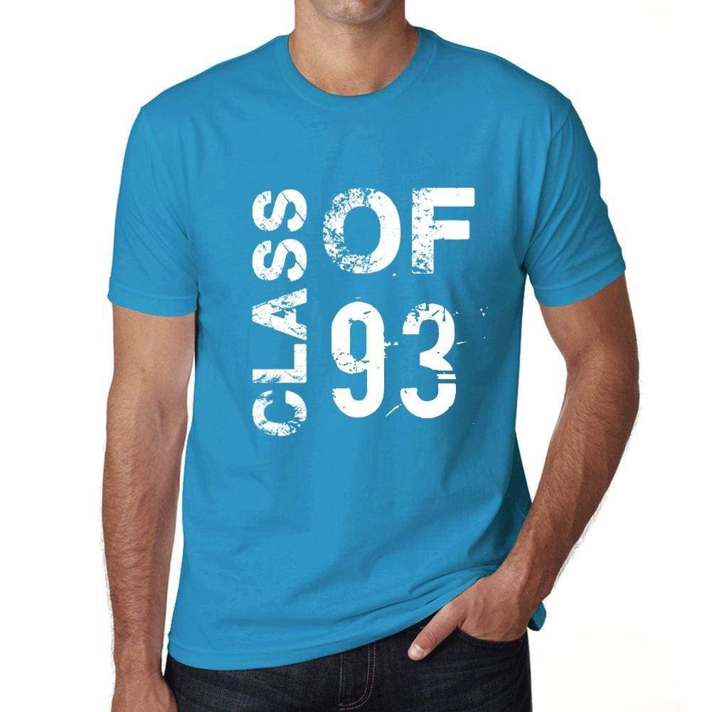 Class Of 93 Grunge Mens T-Shirt Blue Birthday Gift 00483 - Blue / Xs - Casual