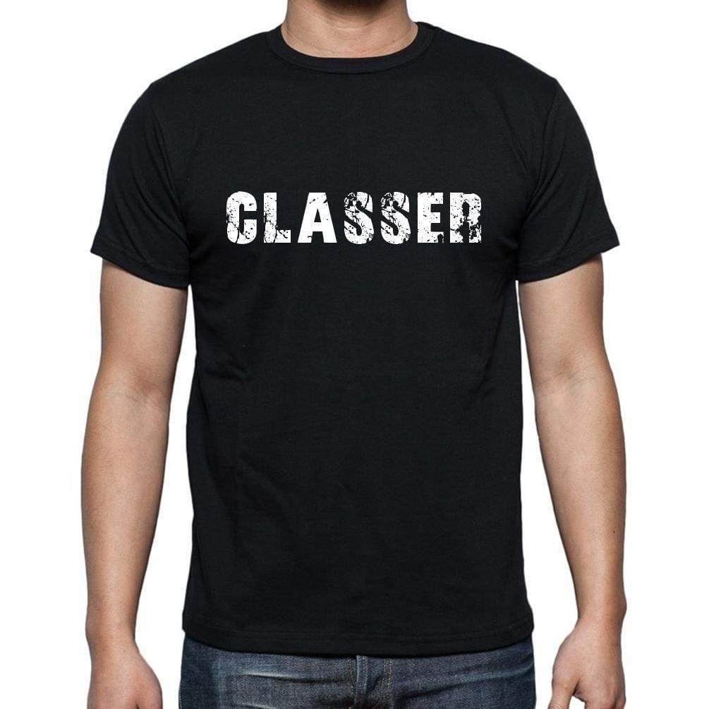 Classer French Dictionary Mens Short Sleeve Round Neck T-Shirt 00009 - Casual