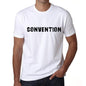 Convention Mens T Shirt White Birthday Gift 00552 - White / Xs - Casual