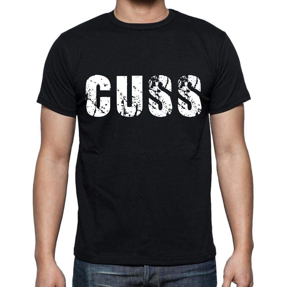 Cuss Mens Short Sleeve Round Neck T-Shirt 00016 - Casual