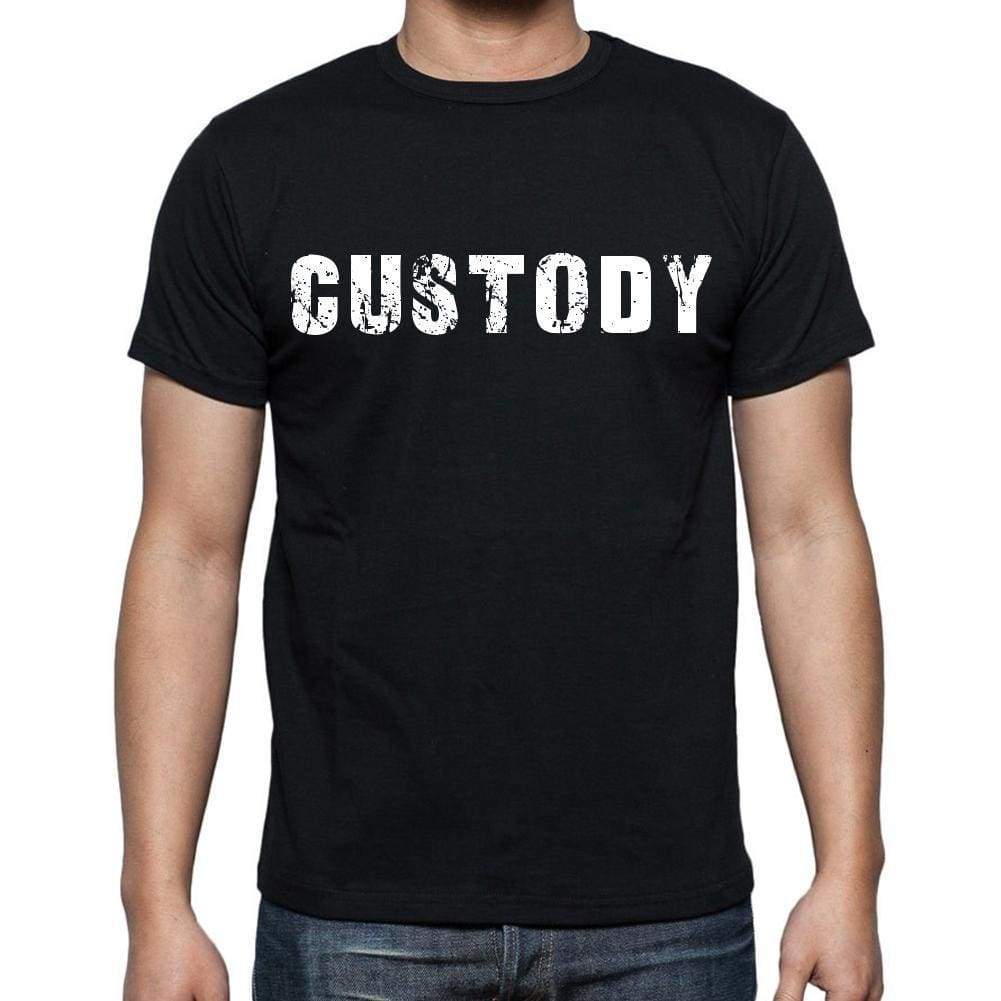 Custody Mens Short Sleeve Round Neck T-Shirt - Casual