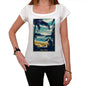 Deal Pura Vida Beach Name White Womens Short Sleeve Round Neck T-Shirt 00297 - White / Xs - Casual