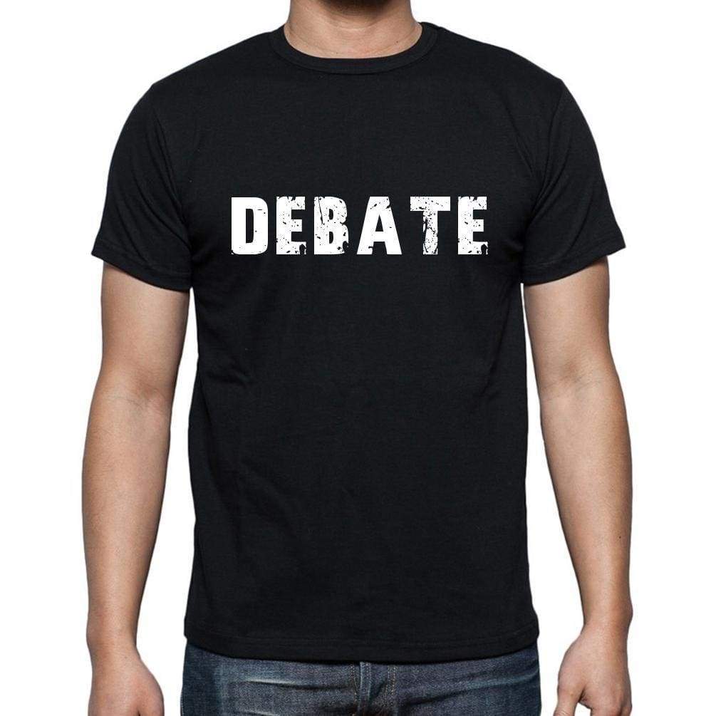Debate Mens Short Sleeve Round Neck T-Shirt - Casual