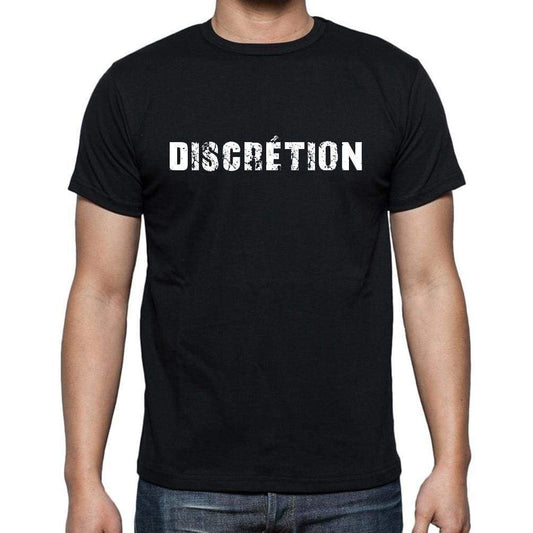 Discrétion French Dictionary Mens Short Sleeve Round Neck T-Shirt 00009 - Casual