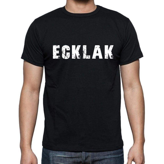 Ecklak Mens Short Sleeve Round Neck T-Shirt 00003 - Casual