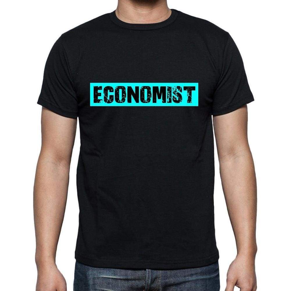 Economist T Shirt Mens T-Shirt Occupation S Size Black Cotton - T-Shirt