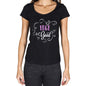 Edge Is Good Womens T-Shirt Black Birthday Gift 00485 - Black / Xs - Casual