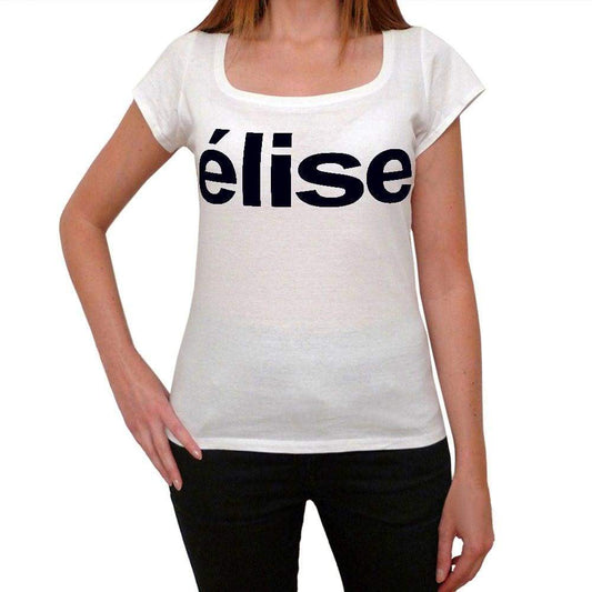 Élise Womens Short Sleeve Scoop Neck Tee 00049