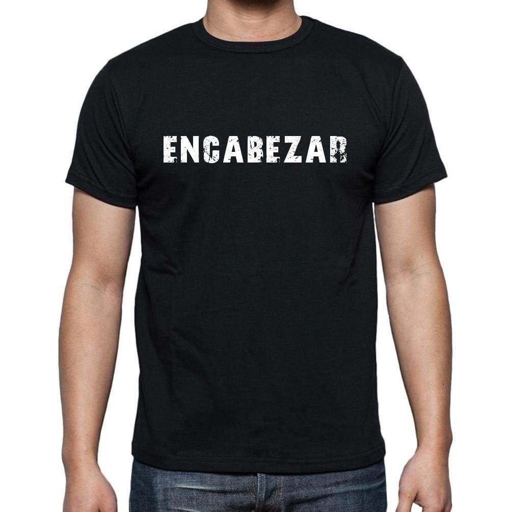 Encabezar Mens Short Sleeve Round Neck T-Shirt - Casual