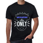 Enchanting Vibes Only Black Mens Short Sleeve Round Neck T-Shirt Gift T-Shirt 00299 - Black / S - Casual