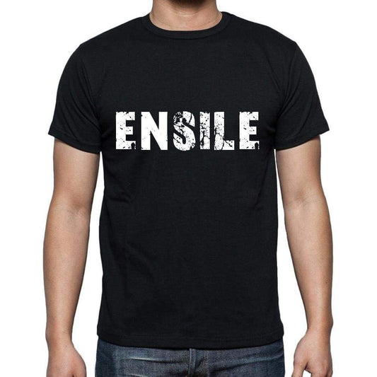 Ensile Mens Short Sleeve Round Neck T-Shirt 00004 - Casual
