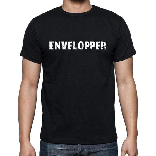 Envelopper French Dictionary Mens Short Sleeve Round Neck T-Shirt 00009 - Casual