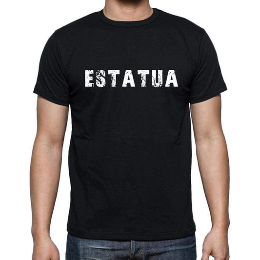 Estatua Mens Short Sleeve Round Neck T-Shirt - Casual